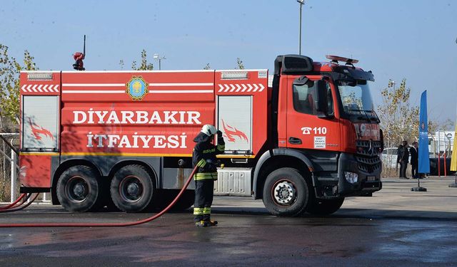 Diyarbakır'da 3 itfaiye istasyonu kurulacak