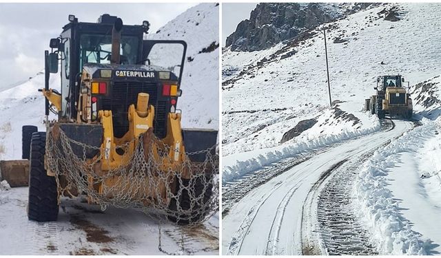 Büyükşehir kar mesaisinde