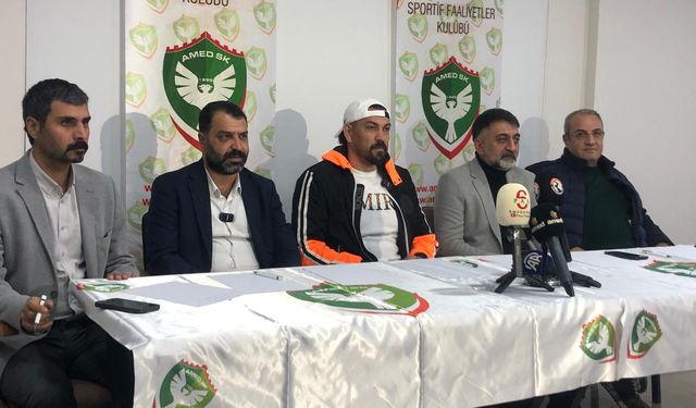 Amedspor'da açıklamalar her şeyi değiştirdi