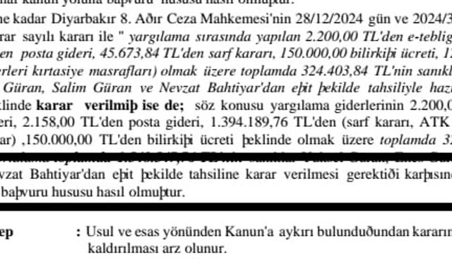 Diyarbakır'daki Narin Güran davası: "Savcı hikaye anlatmış"