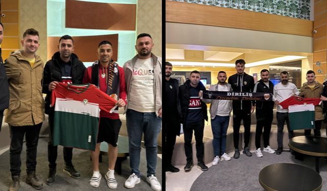 Amedspor’a taraftar sürprizi ,  maç öncesi dostluk mesajı