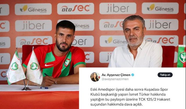 Amedspor yöneticisine hakaret etti, hakkında dava açıldı