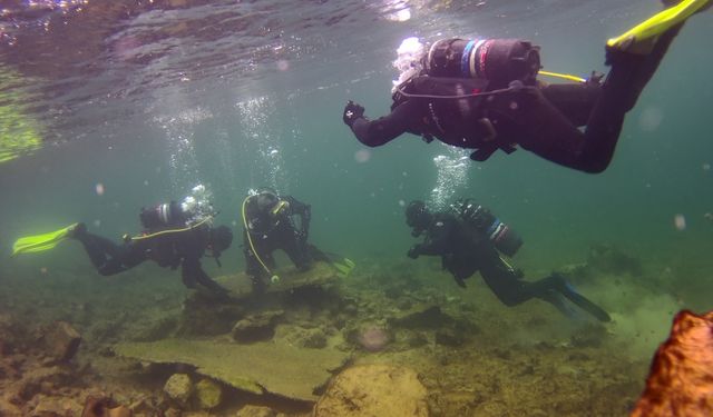 Dicle Barajı’nda arama kurtarma tatbikatı