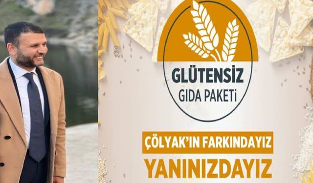 Eğil Belediyesi'nden çölyak hastalarına glütensiz gıda desteği