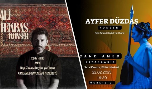 Diyarbakır’da 21 Şubat anadil konseri