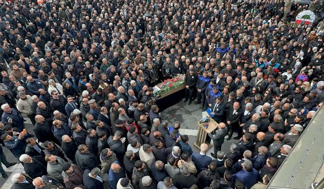Kahtalı Mıçe, son yolculuğuna uğurlandı