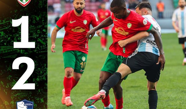 Amedspor, evinde mağlup oldu