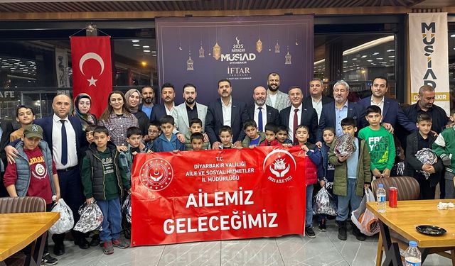 Diyarbakır'da koruma altındaki çocuklara iftar