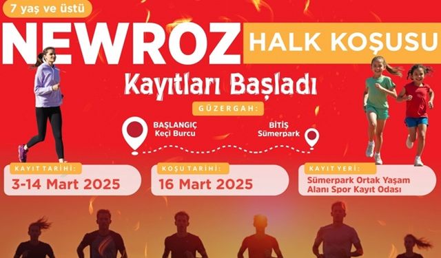 Diyarbakır Büyükşehir’den Newroz Halk Koşusu