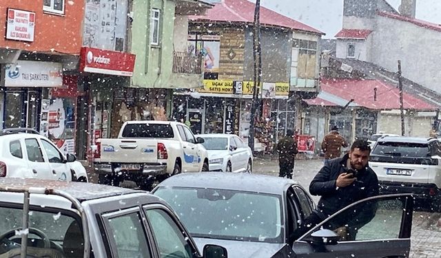 Bingöl’de 2 saatte 4 mevsim yaşandı