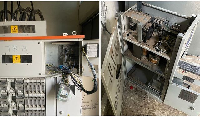 Binlerce hane elektriksiz kaldı: 3 milyon lira hasar oluştu