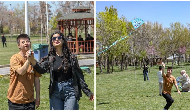 Büyükşehir’den özel çocuklar için uçurtma şenliği
