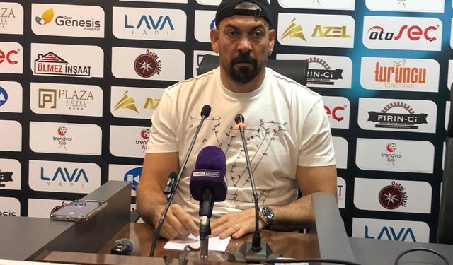 Amedspor Teknik Direktörü Servet Çetin'den maç sonu değerlendirmesi