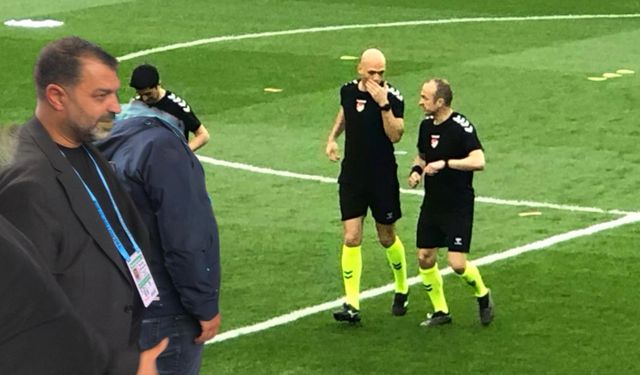 Tartışılan hakem, maçtan önce Amedspor yöneticisine ne dedi?