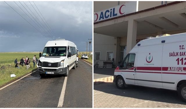 Şanlıurfa Siverek’te kaza: 28 yaralı
