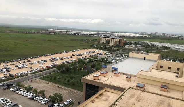 Diyarbakır’da, sağlık kompleksi olacaktı, otopark oldu