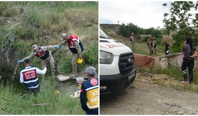 Sulama kanalında boğuldu
