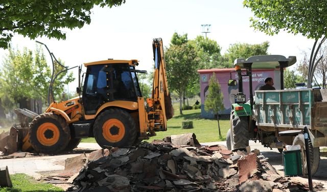 Diyarbakır’da parklar 230 milyona yenileniyor