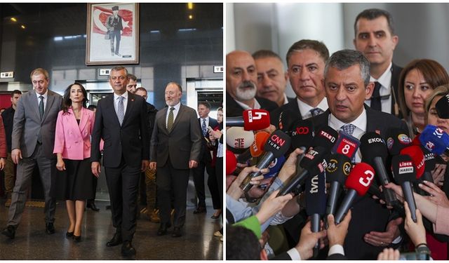 CHP lideri Özgür Özel, DEM Parti heyetini kabul etti