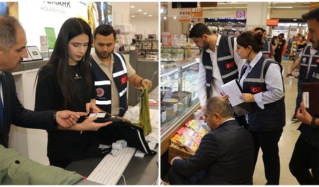 Diyarbakır’da market ve giyim mağazalarına bayram denetimi