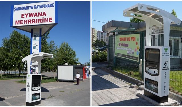Diyarbakır’da engelliler için şarj istasyonları