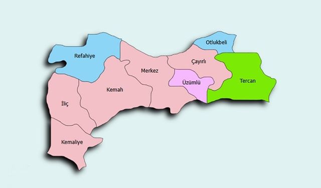 Erzincan’da 2 vali yardımcısı, 4 kaymakam değişti