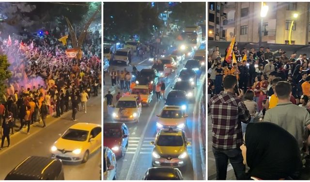 Bölge illerinde şampiyonluk kutlamaları