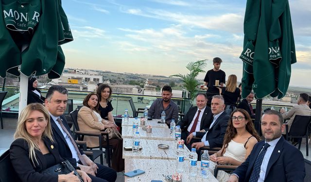 Kıbrıs Meclis Başkanı Diyarbakır esnafını ziyaret etti