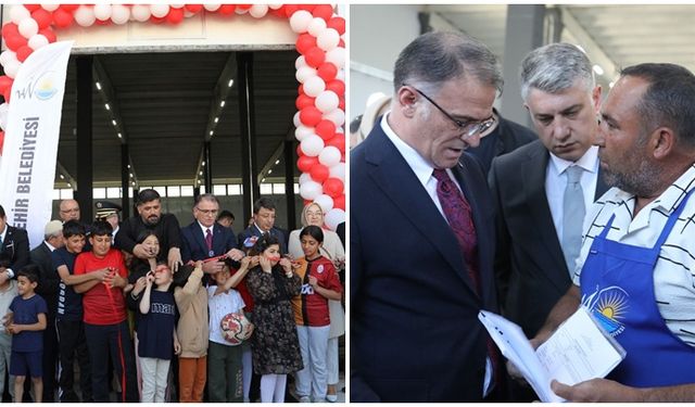 Van’da Kapalı Semt Pazarı hizmete açıldı