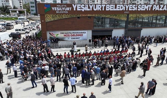 Çiftçilere 250 bin sebze fidesi dağıtıldı