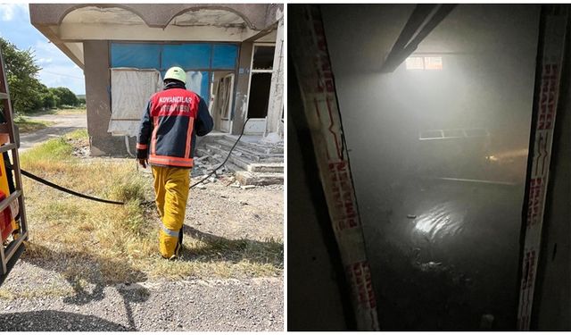 Elazığ’da korkutan yangın