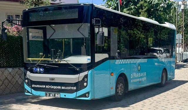 Diyarbakır'da feribot yerine otobüs seferi