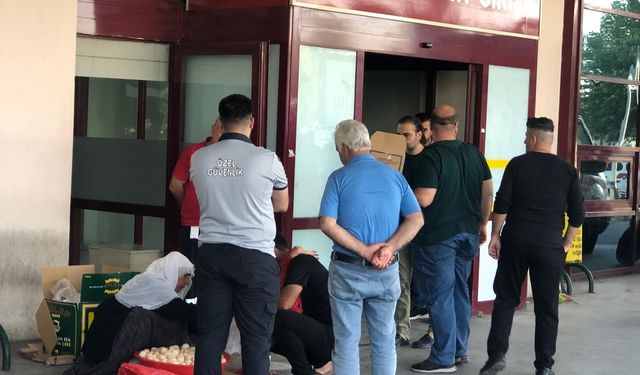 Diyarbakır’da yumurtaları ile Acil Servisi işgal etti