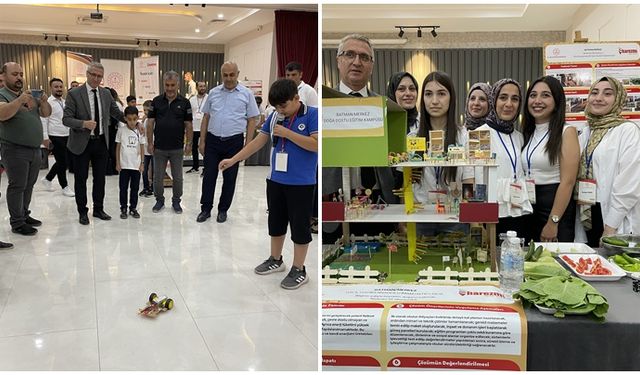 Batman'da "Harezmi Eğitim Modeli"nin yıl sonu sergisi