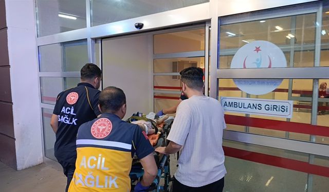 Yüksekten düşen çocuk yaralandı