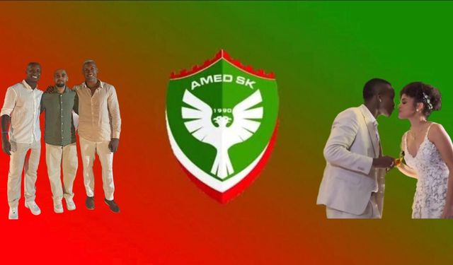 Amedsporlu futbolcu, sınır dışı tehdidi için evlendi