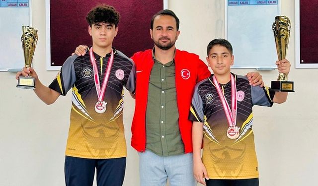 Dartta büyük başarı: 6 madalya, 2 kupa