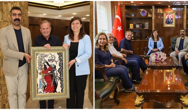 Diyarbakır Eş Başkanları, keman virtüözü Dilşad Said’i ağırladı