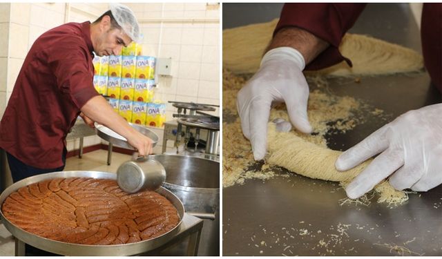 Diyarbakır'da bayramı için tatlı mesaisi