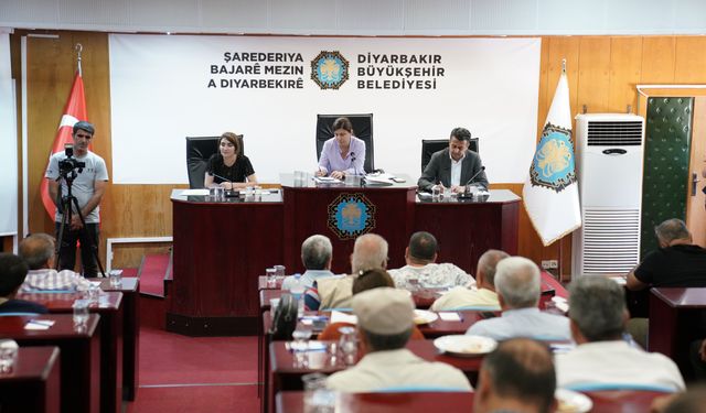 Diyarbakır'da muhtarlar sorunlarını anlattı