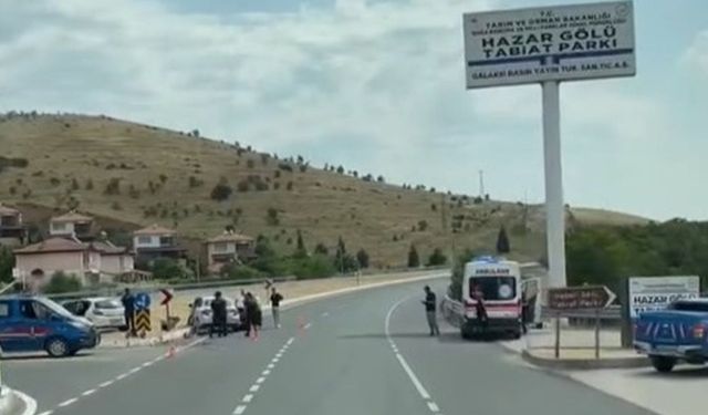 Elazığ’daki trafik kazasında 3 yaralı