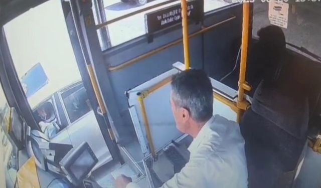 Otobüs şoförü silahlı saldırıya uğradı