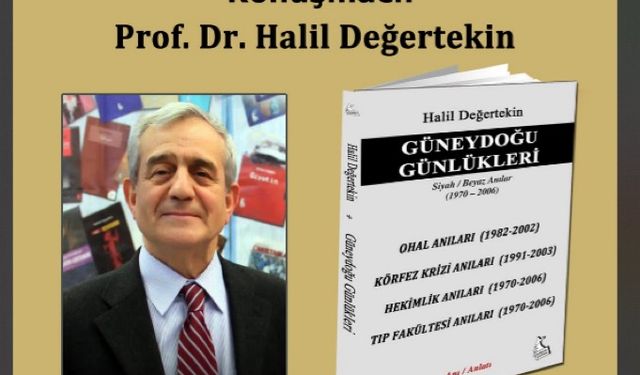 Halil Değertekin, Diyarbakır’da Kitapseverlerle Buluşuyor