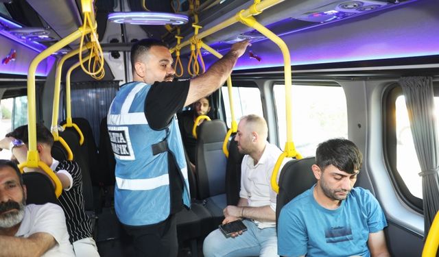 Diyarbakır’da toplu taşıma araçlarında klima denetimi