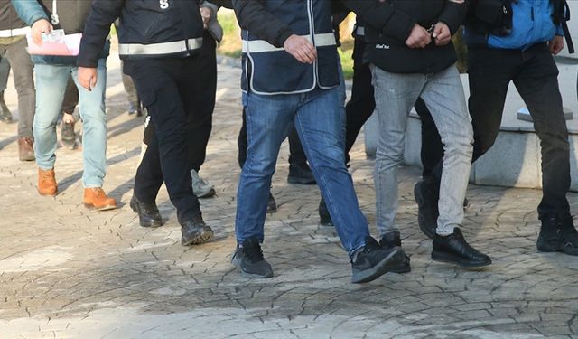 Gaziantep'te 14 şüpheli yakalandı
