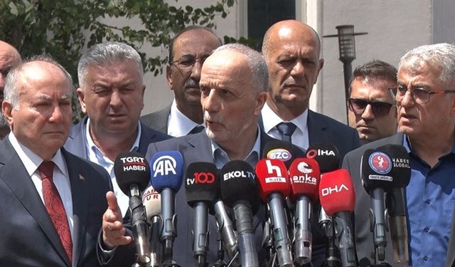 Bakan Işıkhan, TÜRK-İŞ Genel Başkanı Ergün Atalay’ı kabul etti