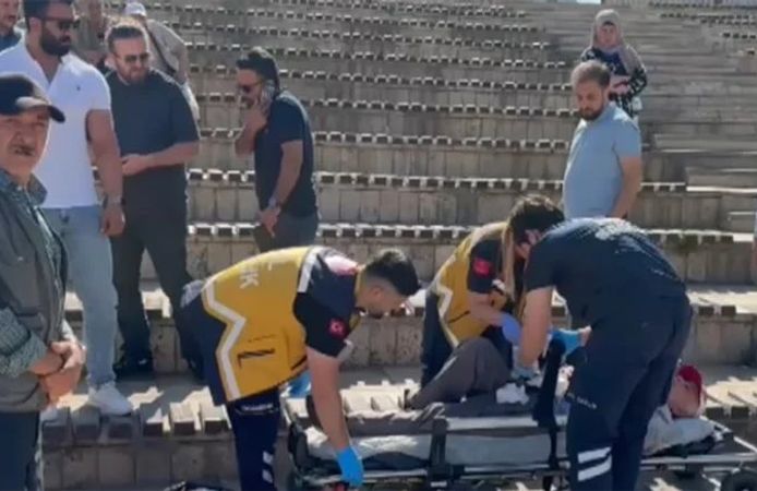 Parktaki çocuğa bıçaklı saldırı