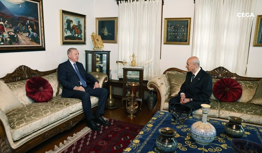 Erdoğan’dan Bahçeli’ye ziyaret