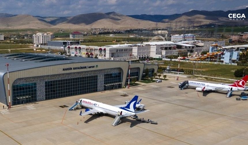 Mardin Havalimanı mayıs ayında 70 bin 463 yolcuya hizmet verdi