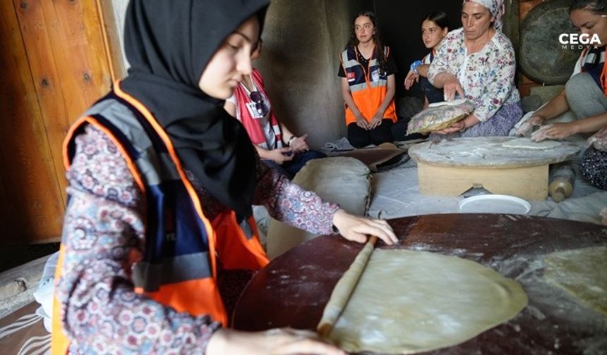Erzincan’da tandır ekmeği geleneği